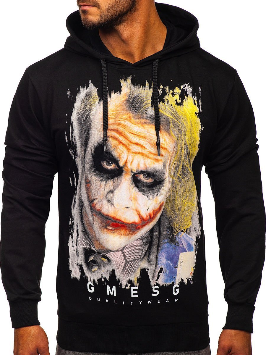 Joker graphic-print hoodie